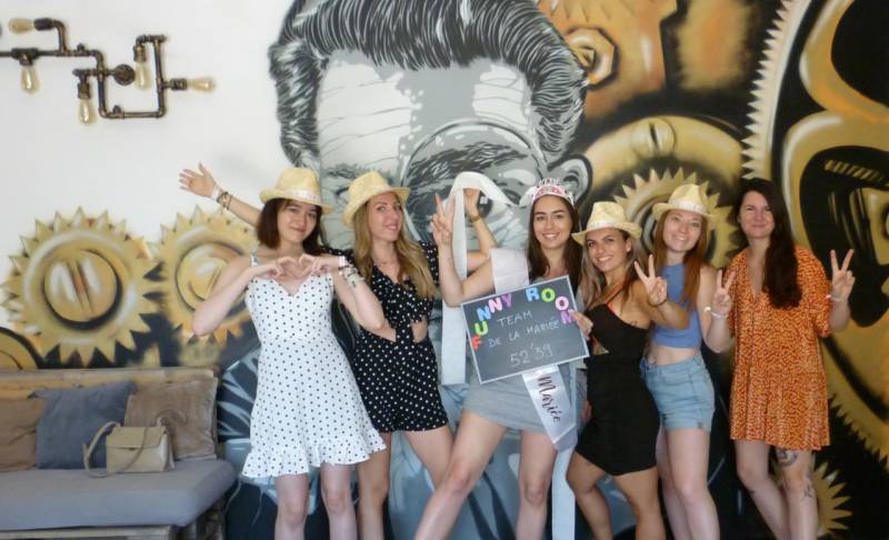 organiser enterrement de vie de jeune fille evjf escape game draguignan dans le var