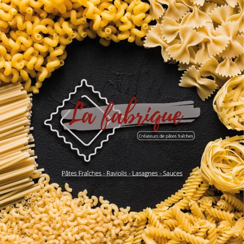 Artisans créateurs de pâtes, lasagnes, sauces et raviolis. Le Cannet des maures La Fabrique